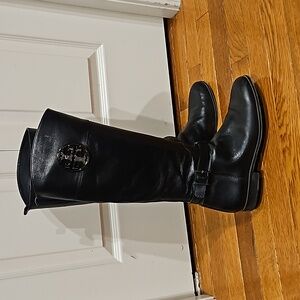 Tory Burch Leather Riding Boots Size 9M
